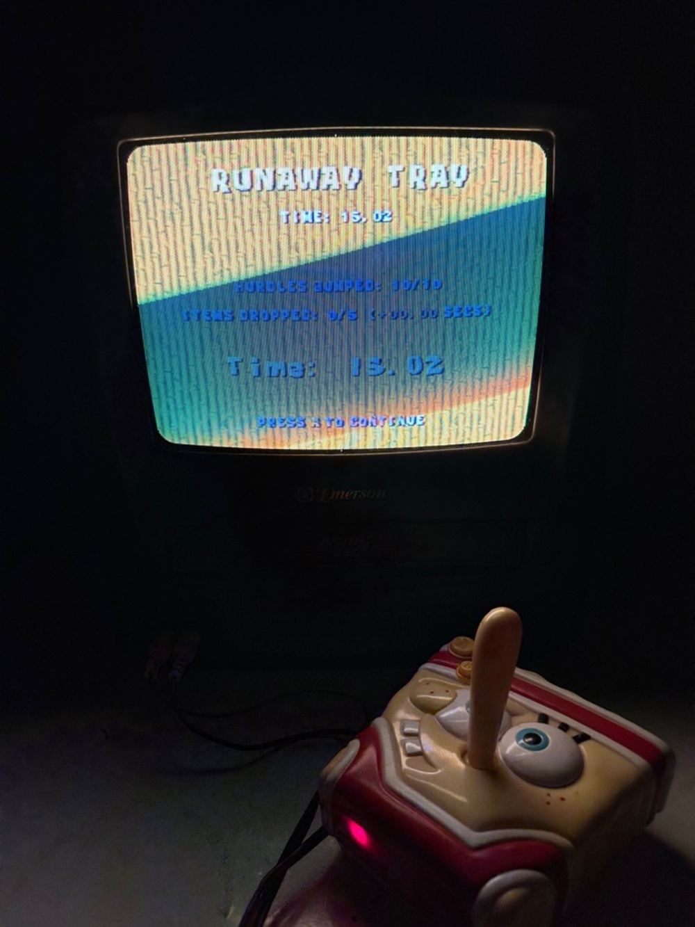 SpongeBob Plug-In AV Game Console - Yellow & Red - Picture 5 of 5